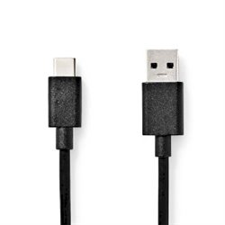 USB 3.2 -  Gen 1 USB-A male to USB-C cable 5 Gbps superspeed and charging 15W max. super flex silicone