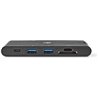 USB Docking Station USB3.2 gen1/2 xUSB-C/2xUSB-A/HDMI female/Micro SD+SD/RJ45 female/100W fast charging