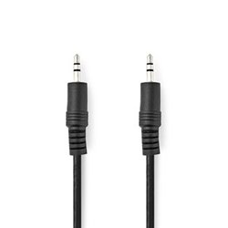 Stereo-Audio Cable/3.5mm male/3.5mm male/Nickel plated 1m