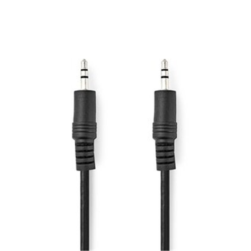 Stereo-Audio Cable/3.5mm male/3.5mm male/Nickel plated 1m