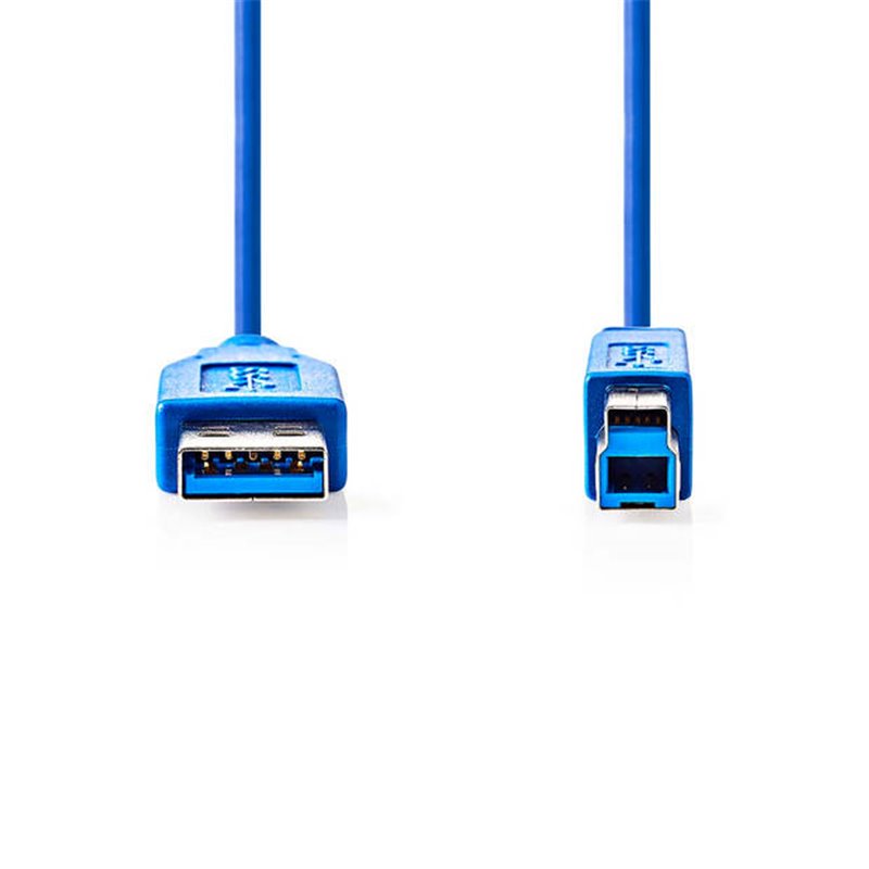 USB Cable /USB 3.2 Gen1/USB-A male/USB-B male 5Gbps Nickel plated 2m