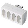 TORQUE STOPC. 4-PACK WHITE EURO (SOCKET SPLITTER) (10)