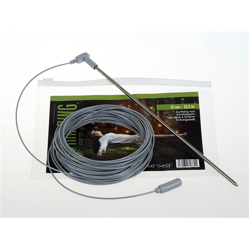 Grounding Rod 31 cm (1ft) (Incl. cable 12.2m, 40ft)