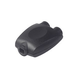Toslink Adapter splitter 3x female 1 x in 2 x uit