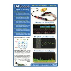 Bitscope Micro BS05 Analyzer Digital + Analog