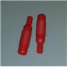 MZK 14 red Hirschmann - Adaptor 1mm female to 4mm female