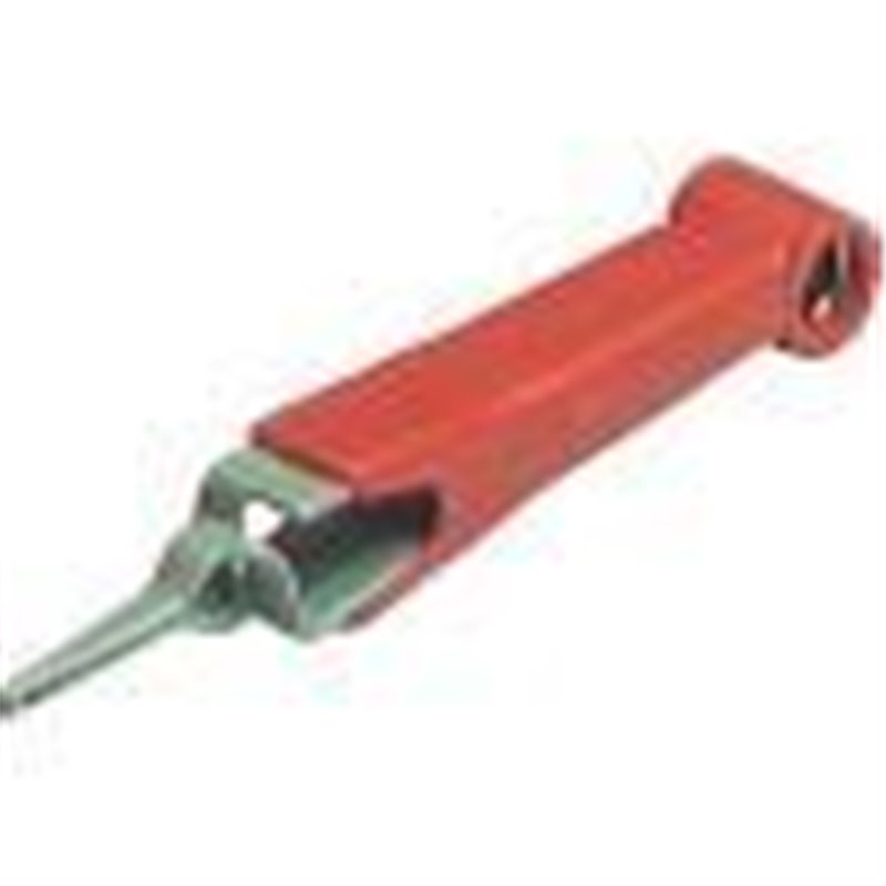 AGF 2 red - crocodile clip, 2 or 4mm