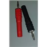 MZS 2 red adaptor - 4mm female to 2mm male