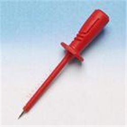 PRUEF 2600 red needle - point probe for 4mm banana Hirschmann