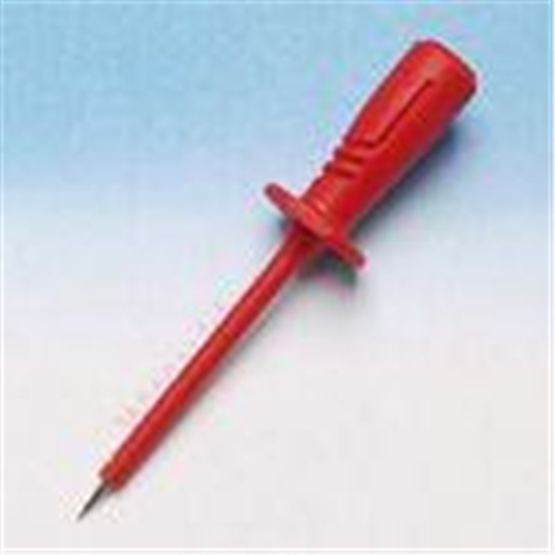 PRUEF 2600 red needle - point probe for 4mm banana Hirschmann