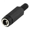 DC Power plug male 2.35/5.5 - NEKJ25 + Flex