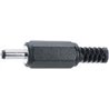 DC Conn plug 2.1mm - insite 5.5.mm + Flex