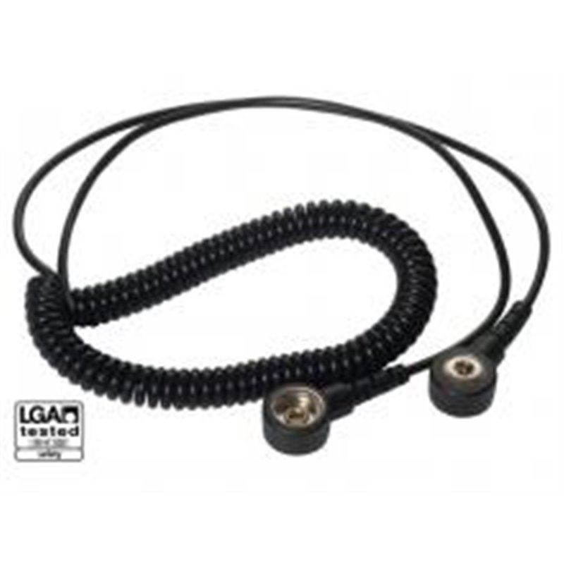 Coilcord 240cm with 4mm snap