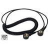 Coilcord 240cm with 4mm snap