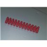 Terminal block flexible red - PVC 24 screws 4mm²  kroonsteen