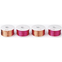 Set soldering wire 1 piece- 4 different colours (Wire emits toxic vapour when soldered, ventilate area well)