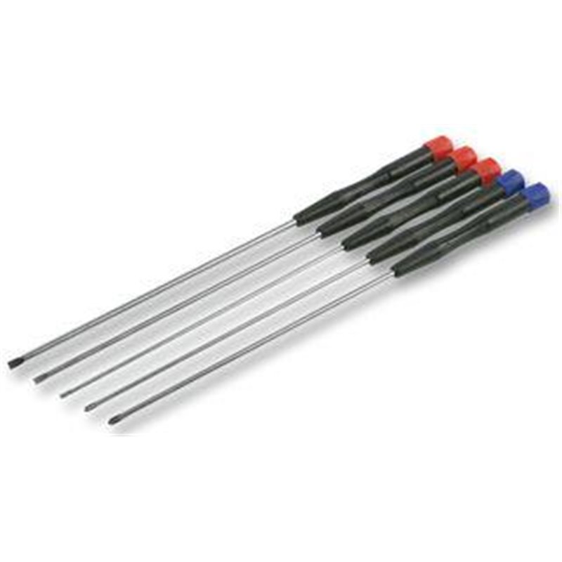 Long Blade Jewelers 5 pieces - Screwdriver set